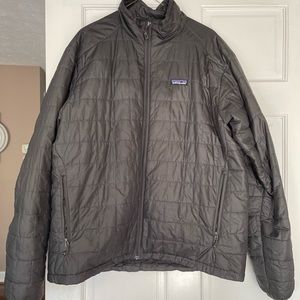 Patagonia charcoal grey mens jacket